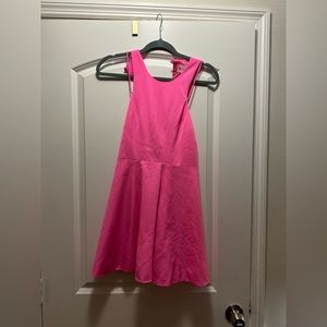 Adorable Latiste Open Back bubble gum Pink Dress perfect for summer Size small